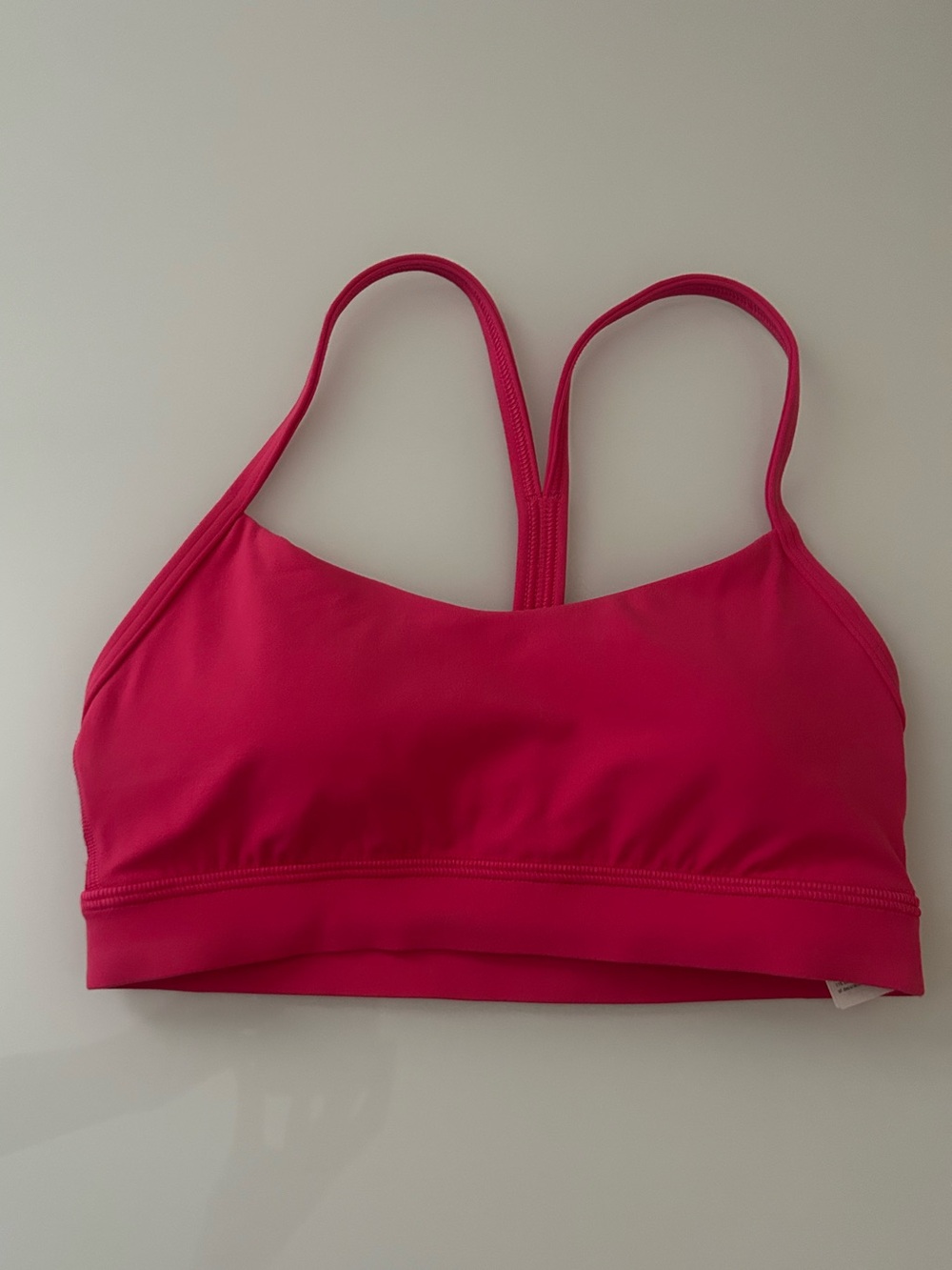 lululemon athletica Hot Pink Strappy Flow Y Bra